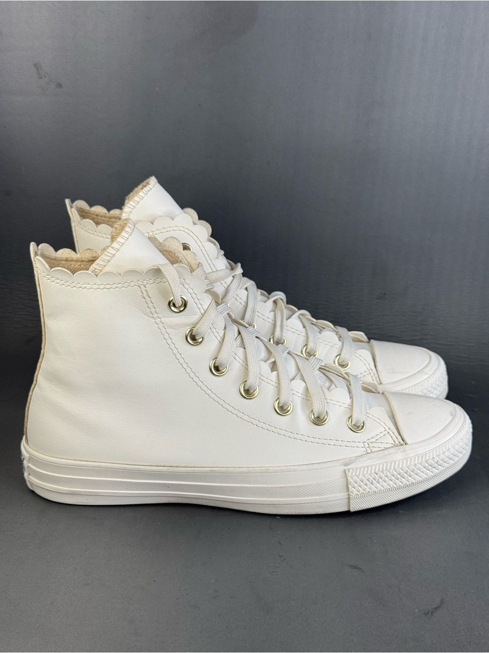 Converse Womens Chuck Taylor All Star Mono sneaker Shoes White size 8